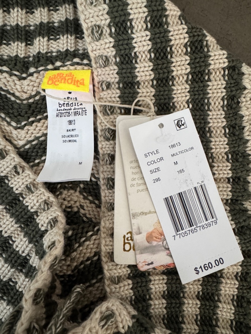 Agua Bendita Matching Knit Set NWT - Picture 3 of 8